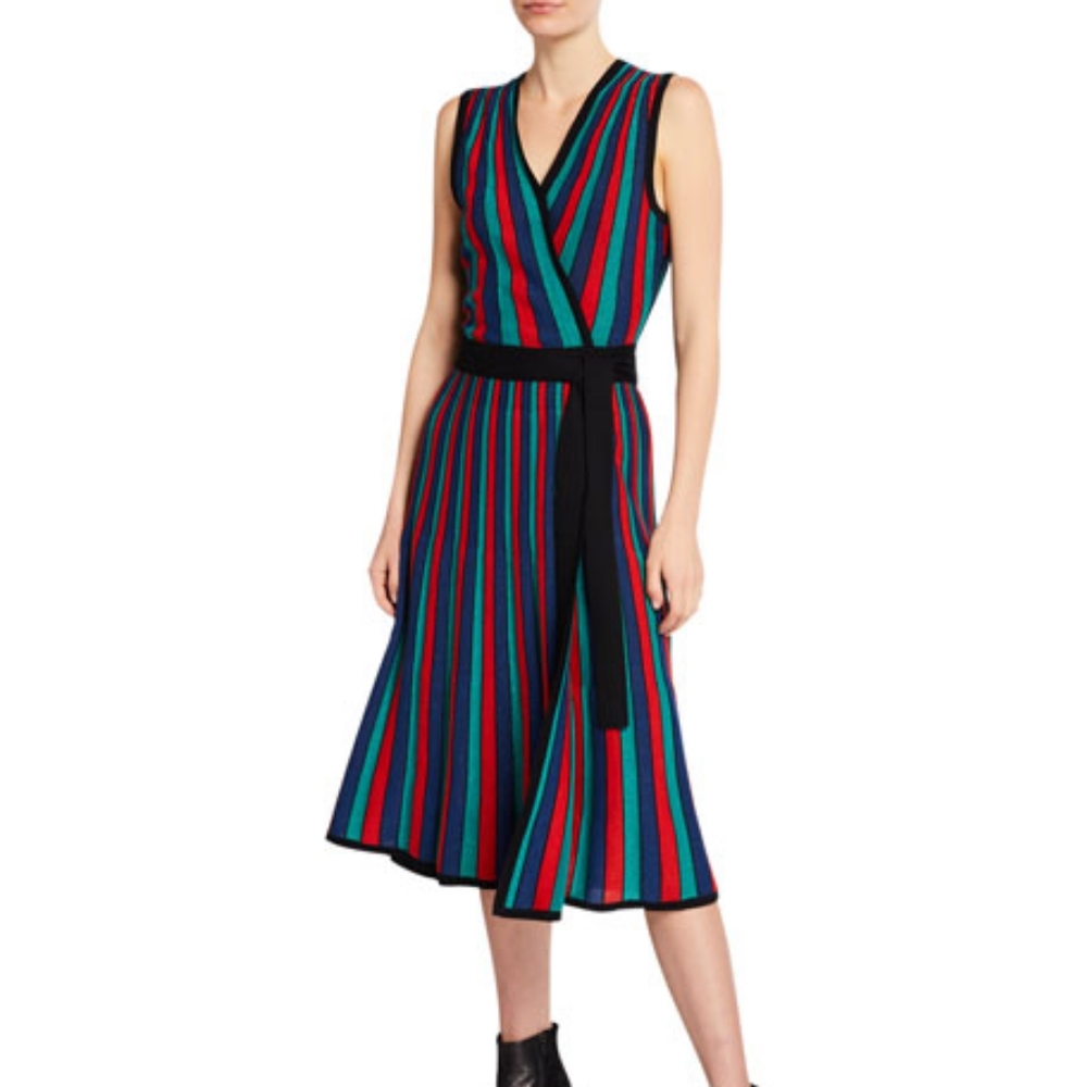 NWT Diane von Furstenberg Cadenza wrap dress